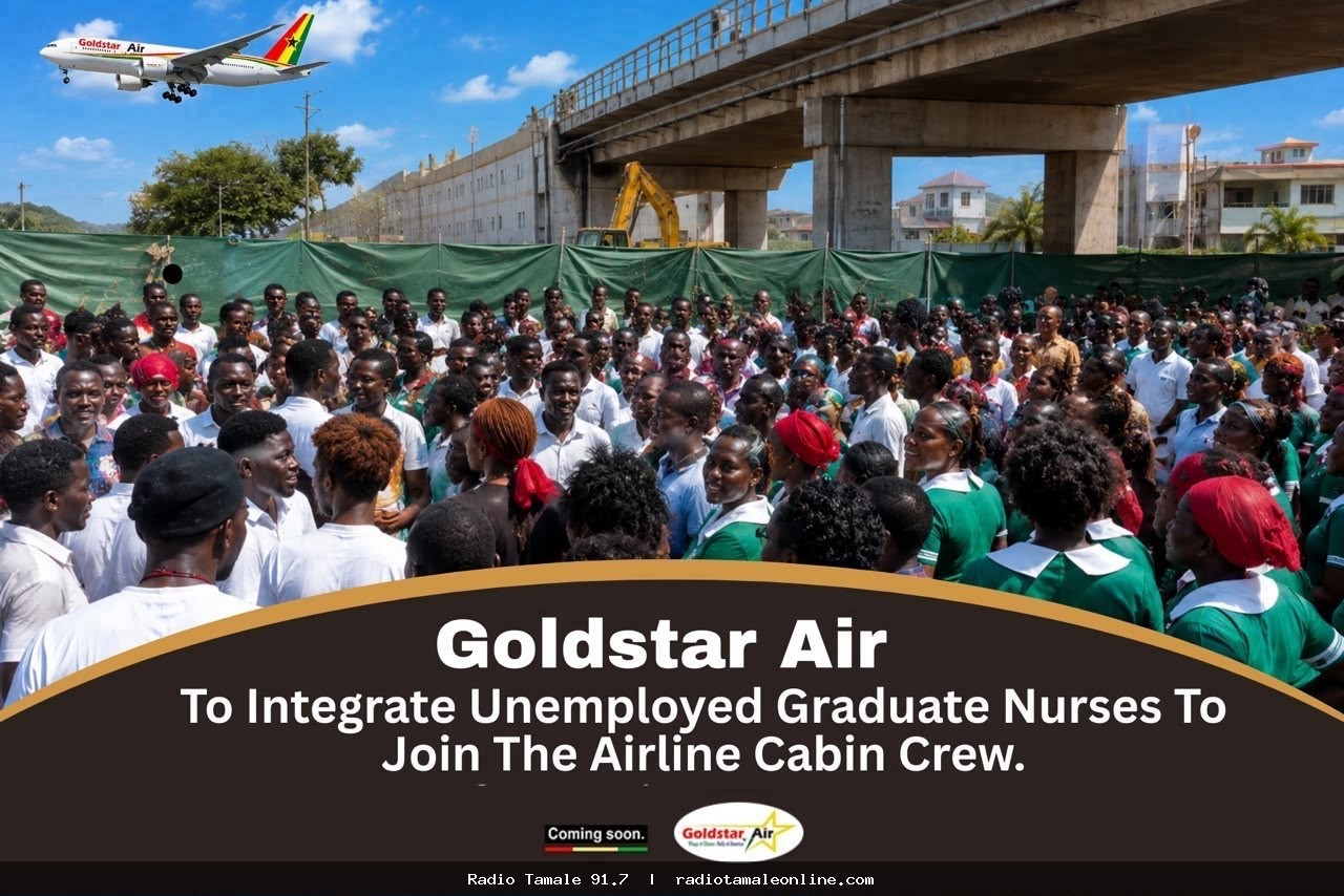 Goldstar Air To Integrate Unemployed Graduate Nurses To Join The Airline Cabin Crew
