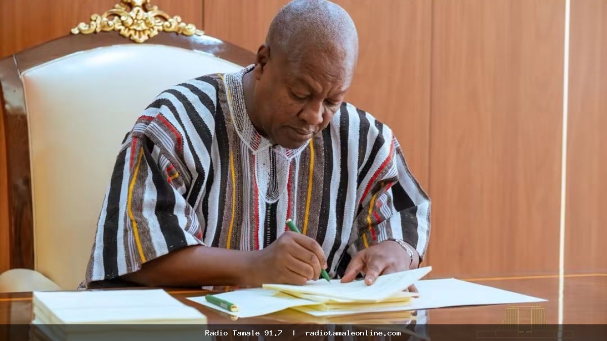 President Mahama assents to 10 bills to strengthen governance, security and economic management in Ghana