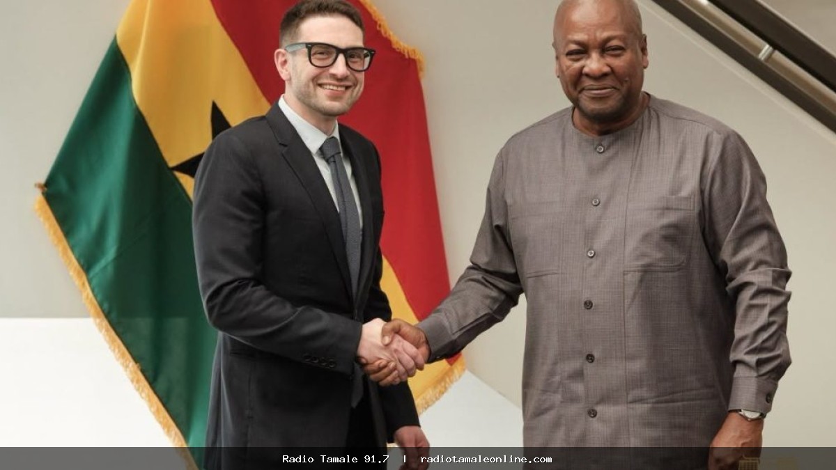 President Mahama begins UNGA engagements with meeting with Open Society chairman Alex Soros