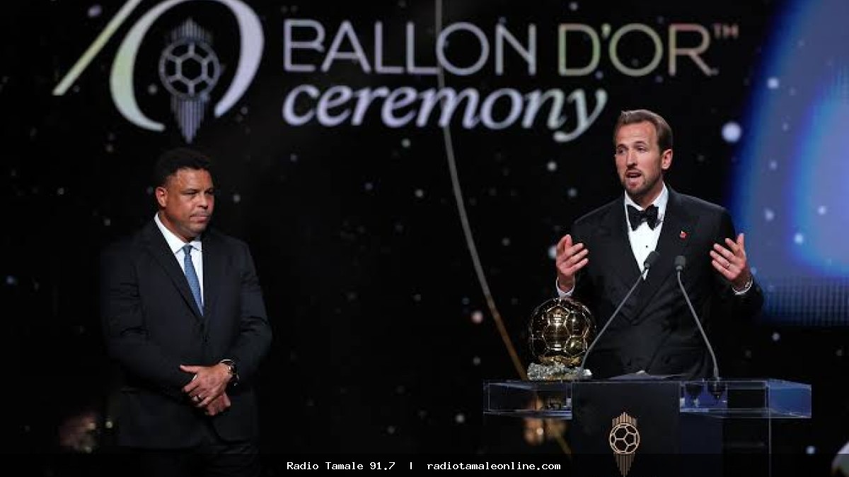 Harry Kane Wins Ballon d’Or To End England’s 25-Year Wait