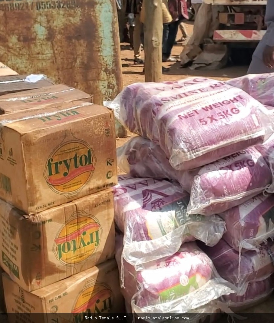 Businessman Donates Food, Livestock and Cash to Five Chiefs After Yaa Naa’s passing
