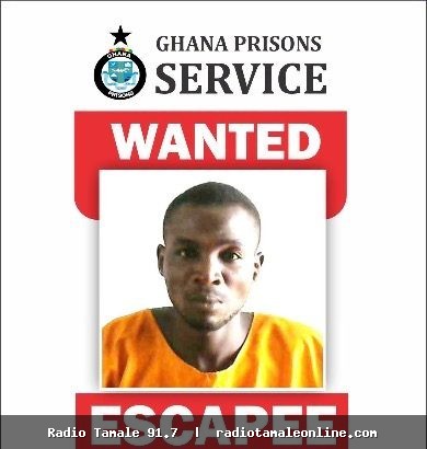 Prisons Service seeks public help to recapture escaped inmate