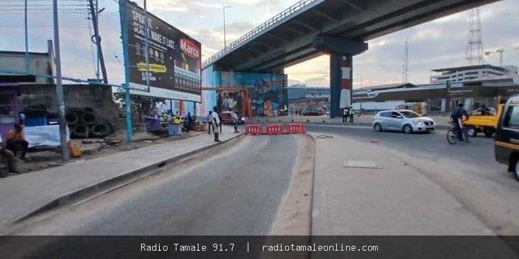 Pamprom road closure: Avoid Kaneshie if you have no business there – GARID