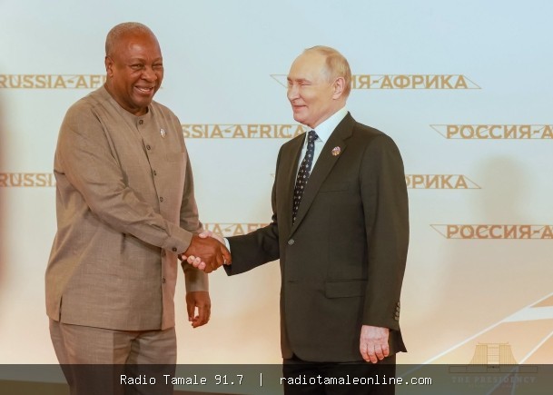 Russia–Africa Summit opens in Moscow with President Mahama in attendance