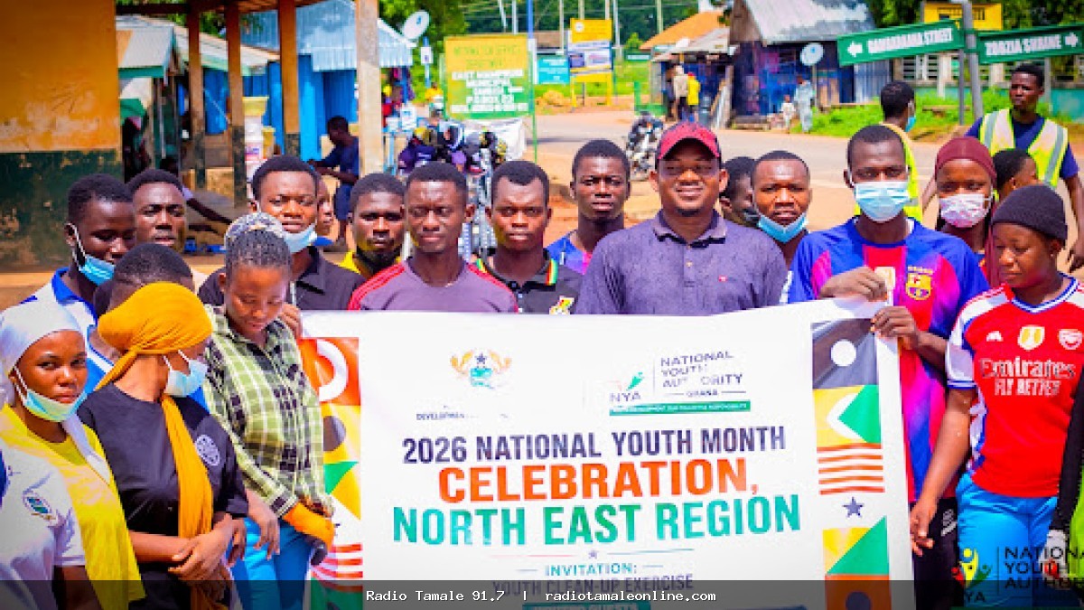 North East Youth Join Nationwide Clean-Up Exercise to Mark National Youth Month