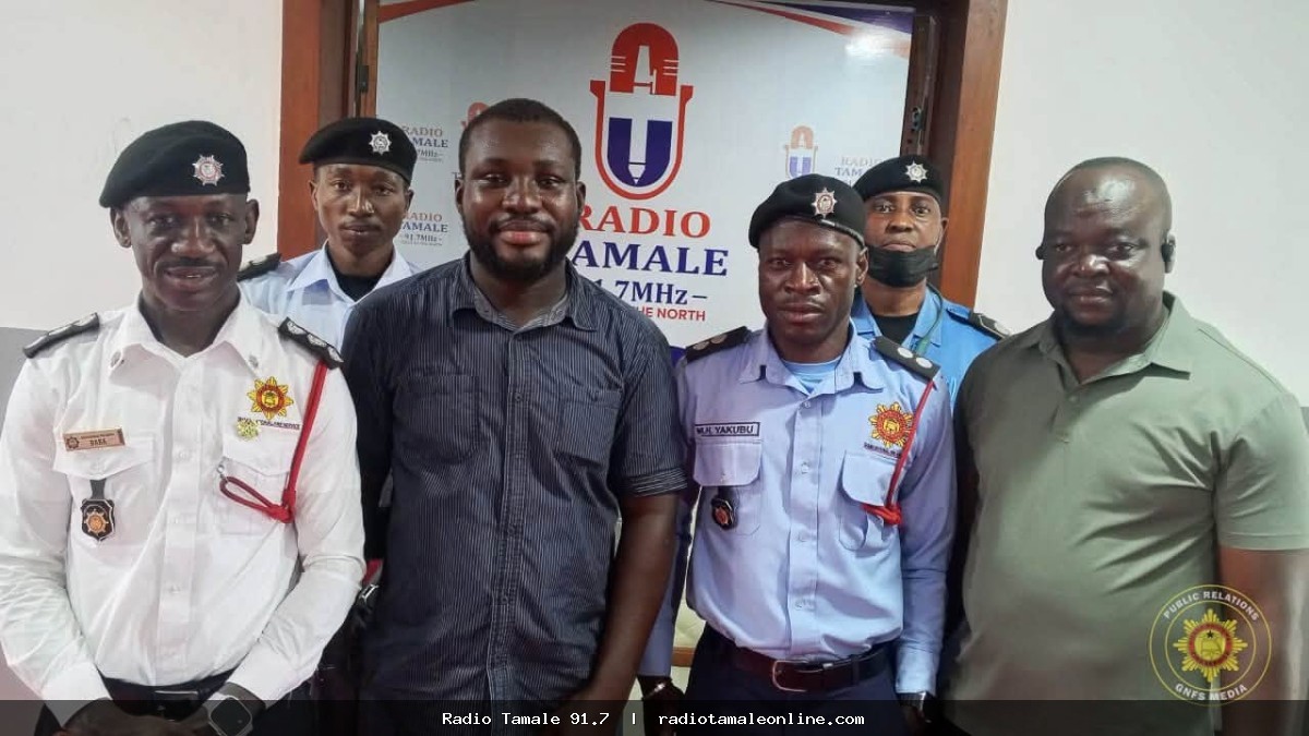 Media Tour: GNFS Engages Newly Established Media Stations In Northern Region