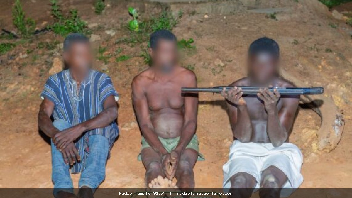 11 arrested as military-police team recovers guns, body armour at Kromase