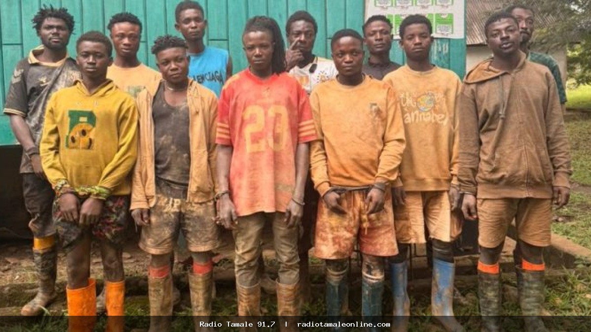Forestry Commission arrests 12 illegal miners in Atewa Forest